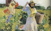Joaquin Sorolla Sherry grape mining France oil painting artist